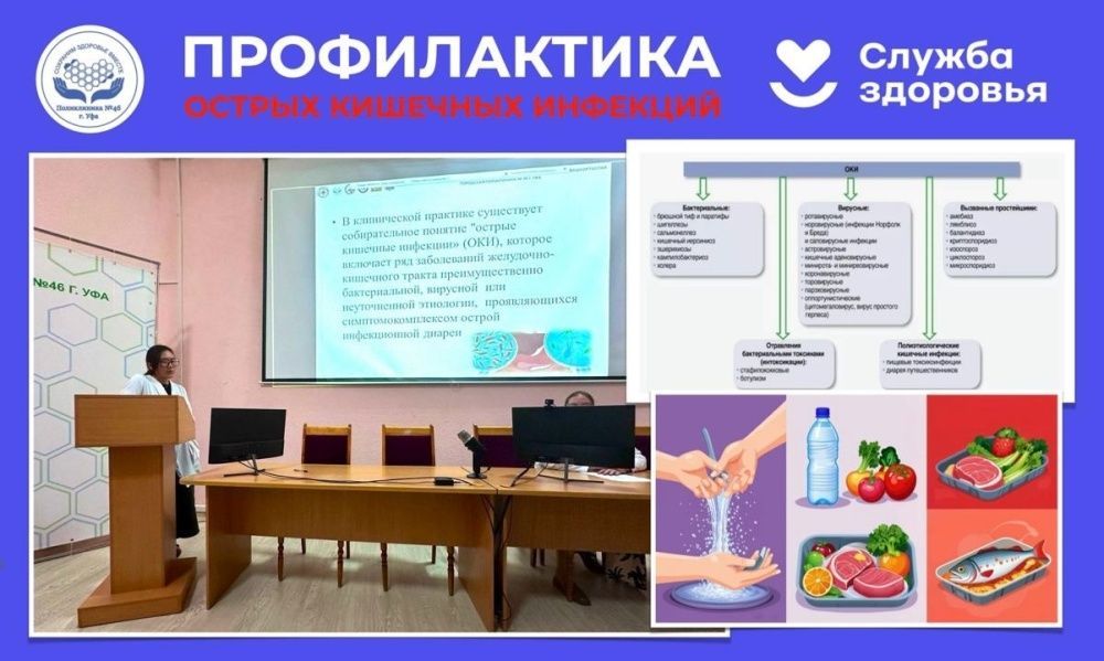 Занятие по профилактике острых кишечных заболеваний (ОКИ) для сотрудников